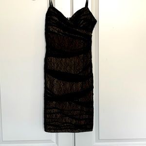 Max and Cleo black cocktail dress size 2.